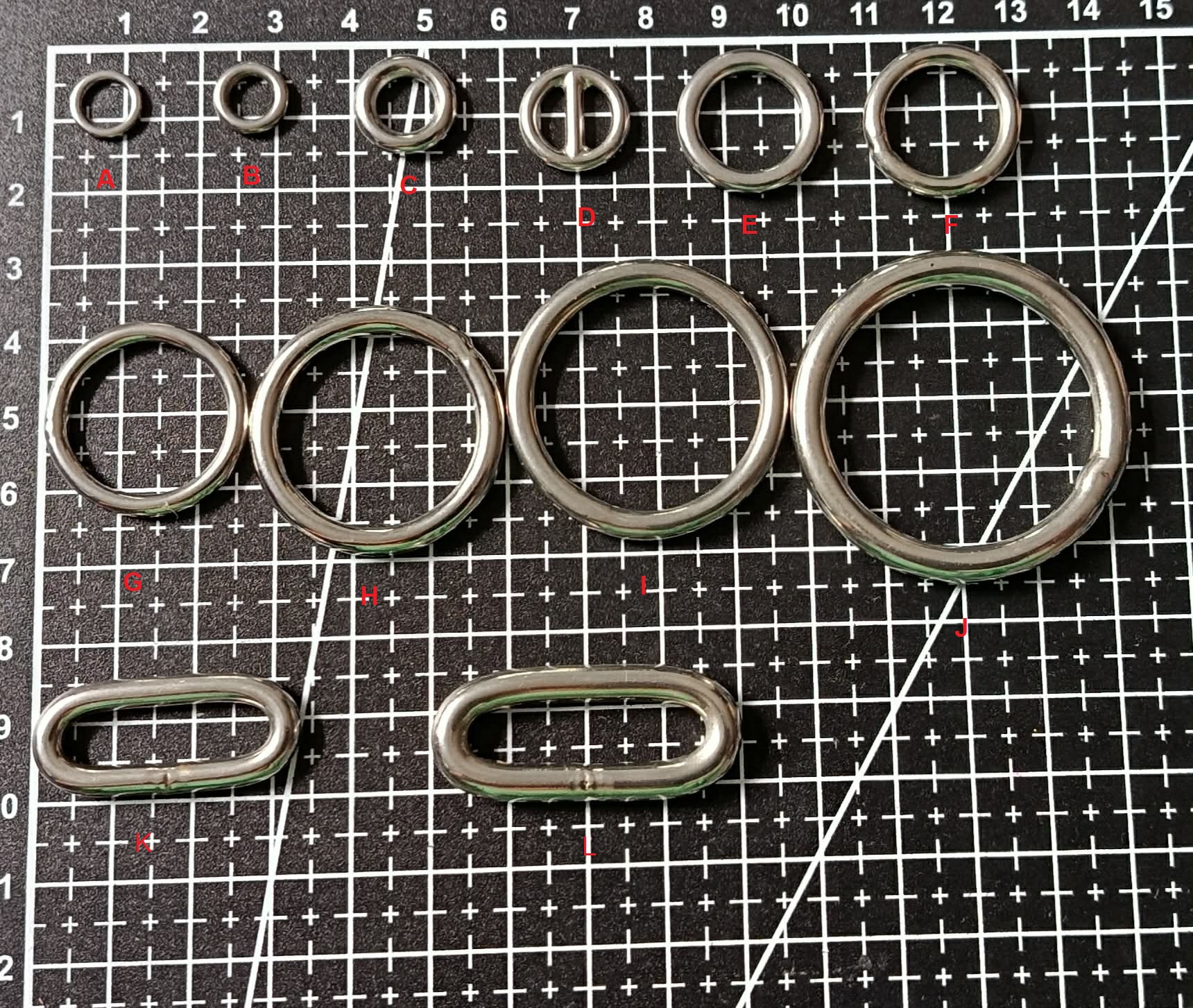 Anneau inox